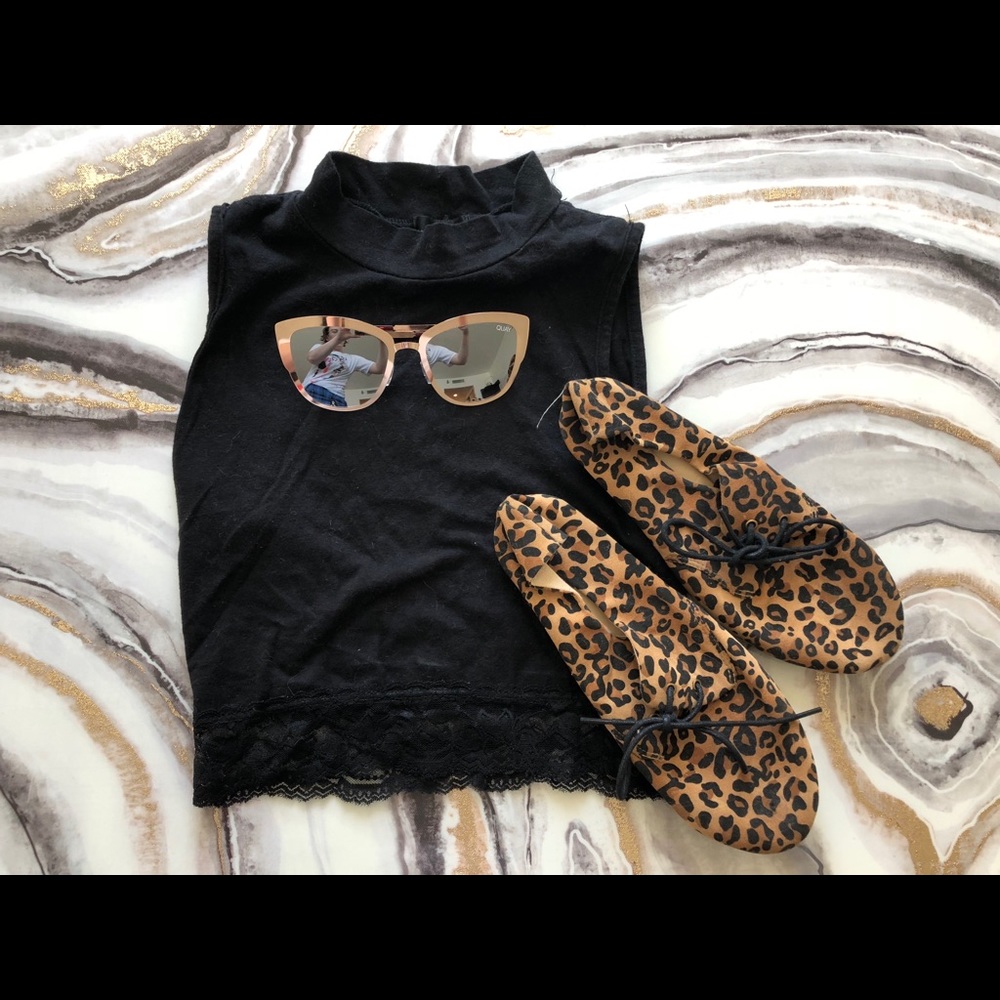Black Crop Top